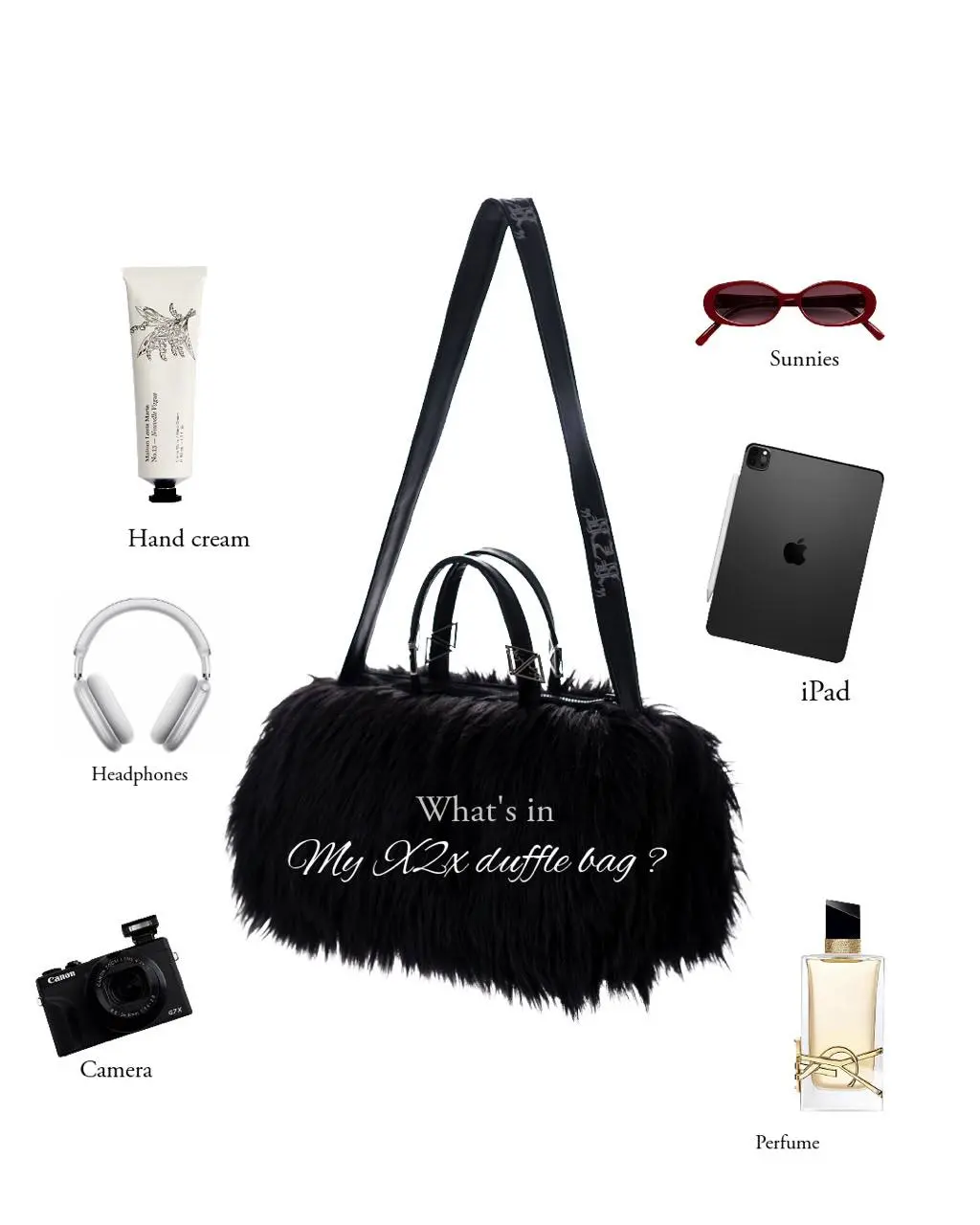 Vonne X2X fur bag product layout